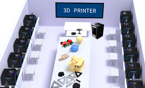 一(yī)探訪壽光創客空間 極光創新3D打印機雲集