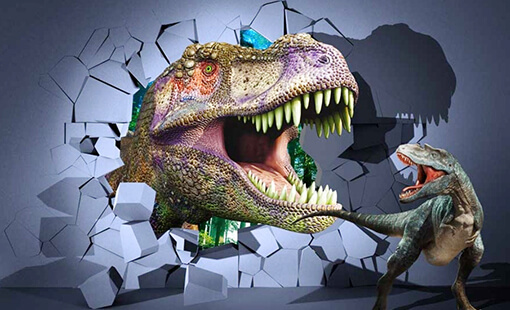走進科幻電影裏的(de)3D打印恐龍